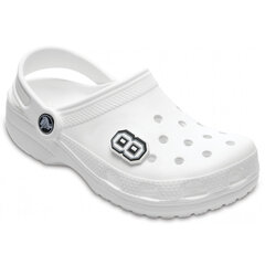 Crocs™ Crocs JIBBITZ B&W NUMBER 8 cena un informācija | Gumijas klogi bērniem | 220.lv