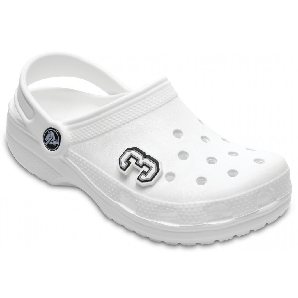 Crocs™ Crocs JIBBITZ B&W NUMBER 3 цена и информация | Gumijas klogi bērniem | 220.lv