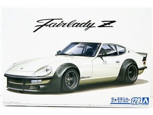 Aoshima - Nissan S30 Fairlady Z Aero Custom ver.2 '75, 1/24, 06101 cena un informācija | Konstruktori | 220.lv