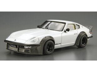 Aoshima - Nissan S30 Fairlady Z Aero Custom ver.2 '75, 1/24, 06101 cena un informācija | Konstruktori | 220.lv