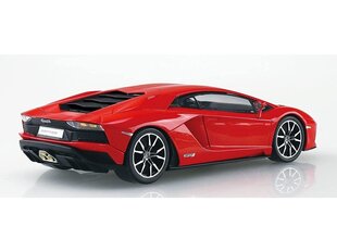 Сборная модель Aoshima - The Snap Kit Lamborghini Aventador S Pearl red, 1/32, 06347 цена и информация | Конструкторы и кубики | 220.lv