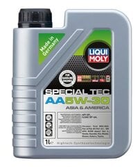 Liqui Moly motoreļļa Special Tec AA 5W-30, 4l cena un informācija | Motoreļļas | 220.lv