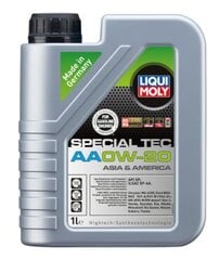 Масло моторное Liqui Moly Special Tec AA 0W-20, 1л цена и информация | Моторное масло | 220.lv