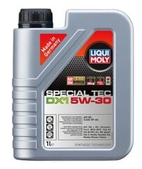 Liqui Moly motoreļļa Special Tec DX1 5W-30, 5l cena un informācija | Motoreļļas | 220.lv