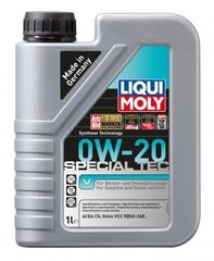 Liqui Moly motoreļļa iSpecial Tec V 0W-20, 1l cena un informācija | Motoreļļas | 220.lv