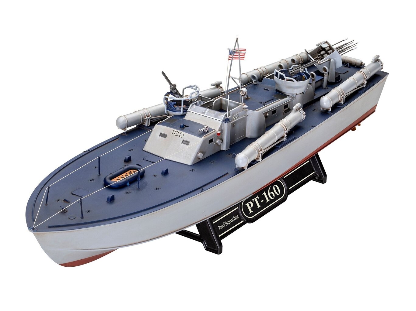 Revell - Patrol Torpedo Boat PT-559 / PT-160 dāvanu komplekts, 1/72, 65175 cena un informācija | Konstruktori | 220.lv