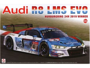 Сборная модель NuNu - Audi R8 LMS GT3 Evo - Nürburgring 24H 2019 Winner, 1/24, 24026 цена и информация | Конструкторы и кубики | 220.lv