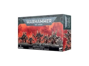 Набор миниатюр Warhammer Chaos Space Marines Terminators, 43-19 цена и информация | Kонструкторы | 220.lv