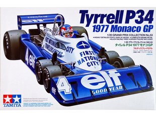 Tamiya - Tyrrell P34 1977 Monaco GP, 1/20, 20053 cena un informācija | Konstruktori | 220.lv