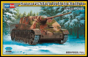 Сборная модель Hobbyboss - German PANZER IV/70 (A) Sd. Kfz.162/1, 1/35, 80133 цена и информация | Конструкторы и кубики | 220.lv