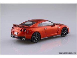 Сборная модель Aoshima - The Snap Kit Nissan GT-R Ultimate Shiny Orange, 1/32, 05638 цена и информация | Конструкторы и кубики | 220.lv