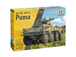 Italeri - Sd.Kfz.234/2 Puma, 1/35, 6572 цена и информация | Конструкторы и кубики | 220.lv