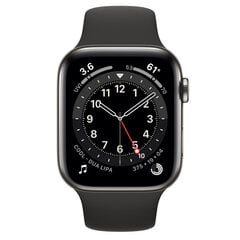 Apple Watch Series 6 44mm Stainless steel GPS+Cellular (Oбновленный, состояние как новый) цена и информация | Смарт-часы (smartwatch) | 220.lv