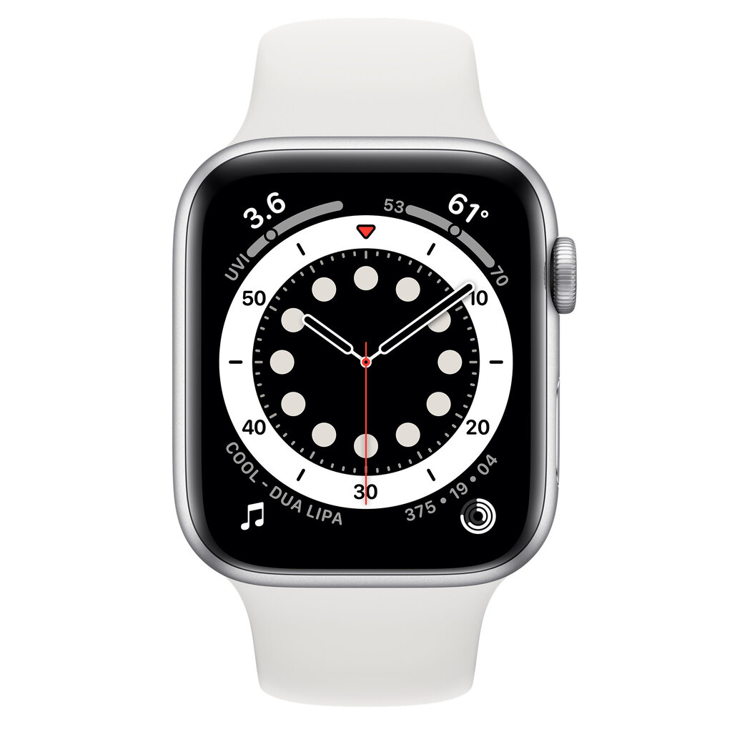 Apple Watch Series 6 44mm Stainless steel GPS+Cellular (Atjaunināts, stāvoklis kā jauns) cena un informācija | Viedpulksteņi (smartwatch) | 220.lv