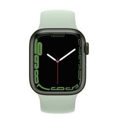 Apple Watch Series 7 41mm Aluminium GPS+Cellular Green (atjaunots, stāvoklis A) cena un informācija | Viedpulksteņi (smartwatch) | 220.lv