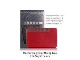 DSPIAE - MP-01 Moisture-retaining Wet Palette PRO For Acrylic Paints (Влажная палитра), DS56790 цена и информация | Инструменты для покраски | 220.lv