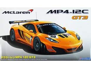 Сборная пластиковая модель Fujimi - McLaren MP4-12C GT3, 1/24, 12555 цена и информация | Kонструкторы | 220.lv