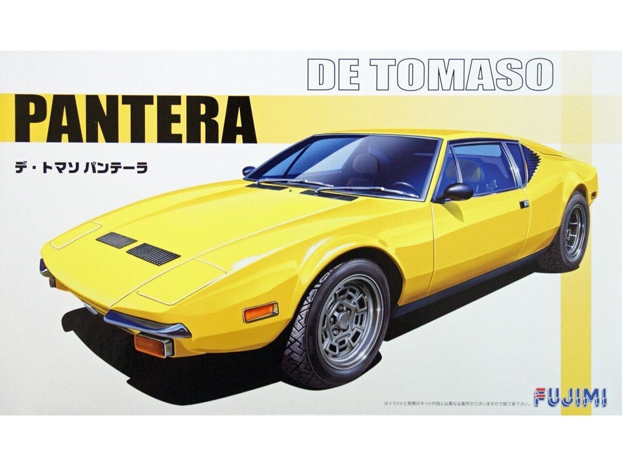 Fujimi - De Tomaso Pantera, 1/24, 12557 цена и информация | Konstruktori | 220.lv