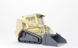 Сборная пластиковая модель Gecko Models - US Army Heavy Type II Skid Steer Loader (M400T), 1/35, 35GM0010 цена и информация | Конструкторы и кубики | 220.lv