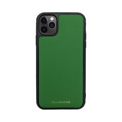 ZILLIONAIRE iPhone 11 Pro Max (6,5″) Epsom ādas apvalks – Zaļš cena un informācija | Telefonu vāciņi, maciņi | 220.lv