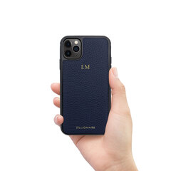 Кожаный чехол Zillionaire Calf для iPhone 11 Pro Max (6,5″) — Тёмно-синий цена и информация | Чехлы для телефонов | 220.lv