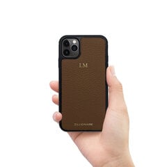 Кожаный чехол Zillionaire Calf для iPhone 11 Pro Max (6,5″) — Коричневый цена и информация | Чехлы для телефонов | 220.lv