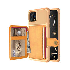 Чехол Wallet для iPhone 11 Pro Max (6,5″) — Жёлтый цена и информация | Чехлы для телефонов | 220.lv