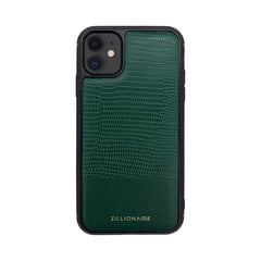 Кожаный чехол Zillionaire Lizard для iPhone 11 (6,1″) — Зелёный цена и информация | Чехлы для телефонов | 220.lv