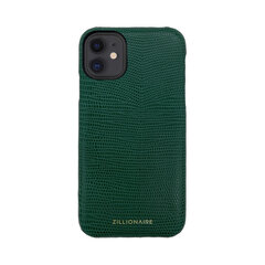 Кожаный чехол Zillionaire Lizard для iPhone 11 (6,1″) — Зелёный цена и информация | Чехлы для телефонов | 220.lv