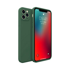 Силиконовый чехол V12 для iPhone XR (6.1″) — Тёмно-зелёный цена и информация | Чехлы для телефонов | 220.lv