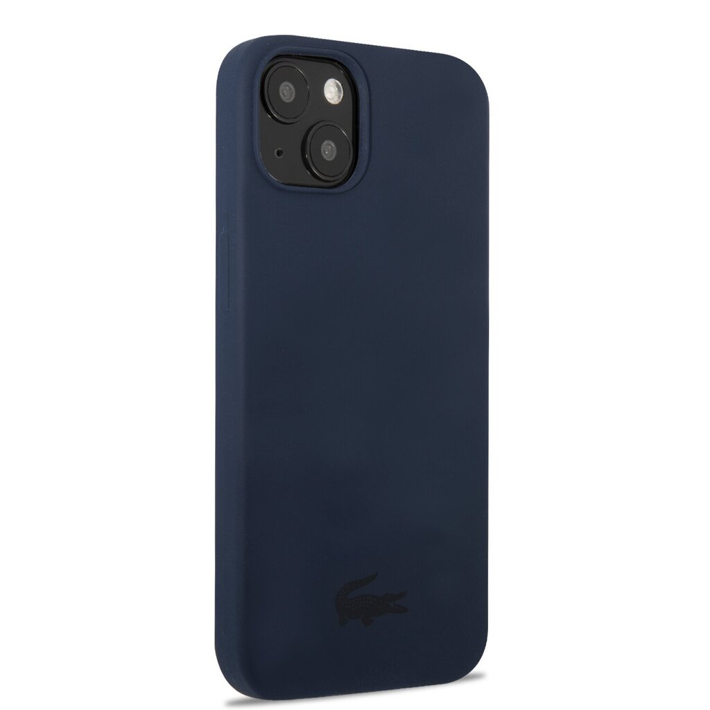 Lacoste Liquid Silicone Glossy Printing Logo Case for iPhone 13 Navy цена и информация | Telefonu vāciņi, maciņi | 220.lv