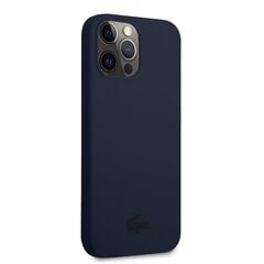 Lacoste Liquid Silicone Glossy Printing Logo Case for iPhone 13 Pro Navy цена и информация | Чехлы для телефонов | 220.lv