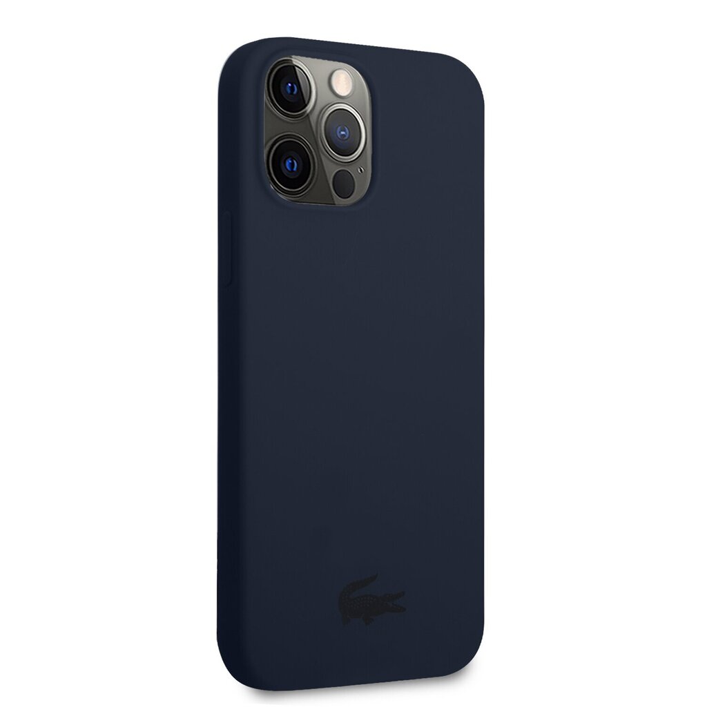 Lacoste Liquid Silicone Glossy Printing Logo Case for iPhone 13 Pro Navy цена и информация | Telefonu vāciņi, maciņi | 220.lv