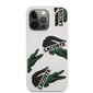 Lacoste Liquid Silicone Allover Pattern Case for iPhone 13 Pro Max White цена и информация | Telefonu vāciņi, maciņi | 220.lv