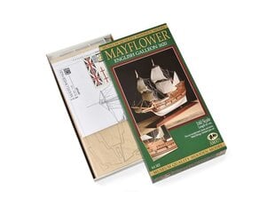  Комплект деревянной модели Amati - Mayflower, 1/60, B1413 цена и информация | Конструктор автомобилей игрушки для мальчиков | 220.lv