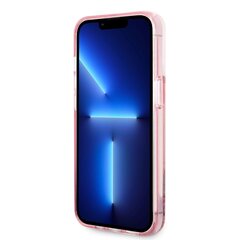 Karl Lagerfeld Liquid Glitter Big KL Logo Case for iPhone 14 Pro Max Pink cena un informācija | Telefonu vāciņi, maciņi | 220.lv