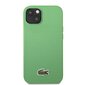 Lacoste Iconic Petit Pique Logo Case for iPhone 14 Plus Green cena un informācija | Telefonu vāciņi, maciņi | 220.lv