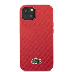 Lacoste Iconic Petit Pique Logo Case for iPhone 14 Plus Red цена и информация | Чехлы для телефонов | 220.lv