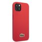 Lacoste Iconic Petit Pique Logo Case for iPhone 14 Plus Red cena un informācija | Telefonu vāciņi, maciņi | 220.lv