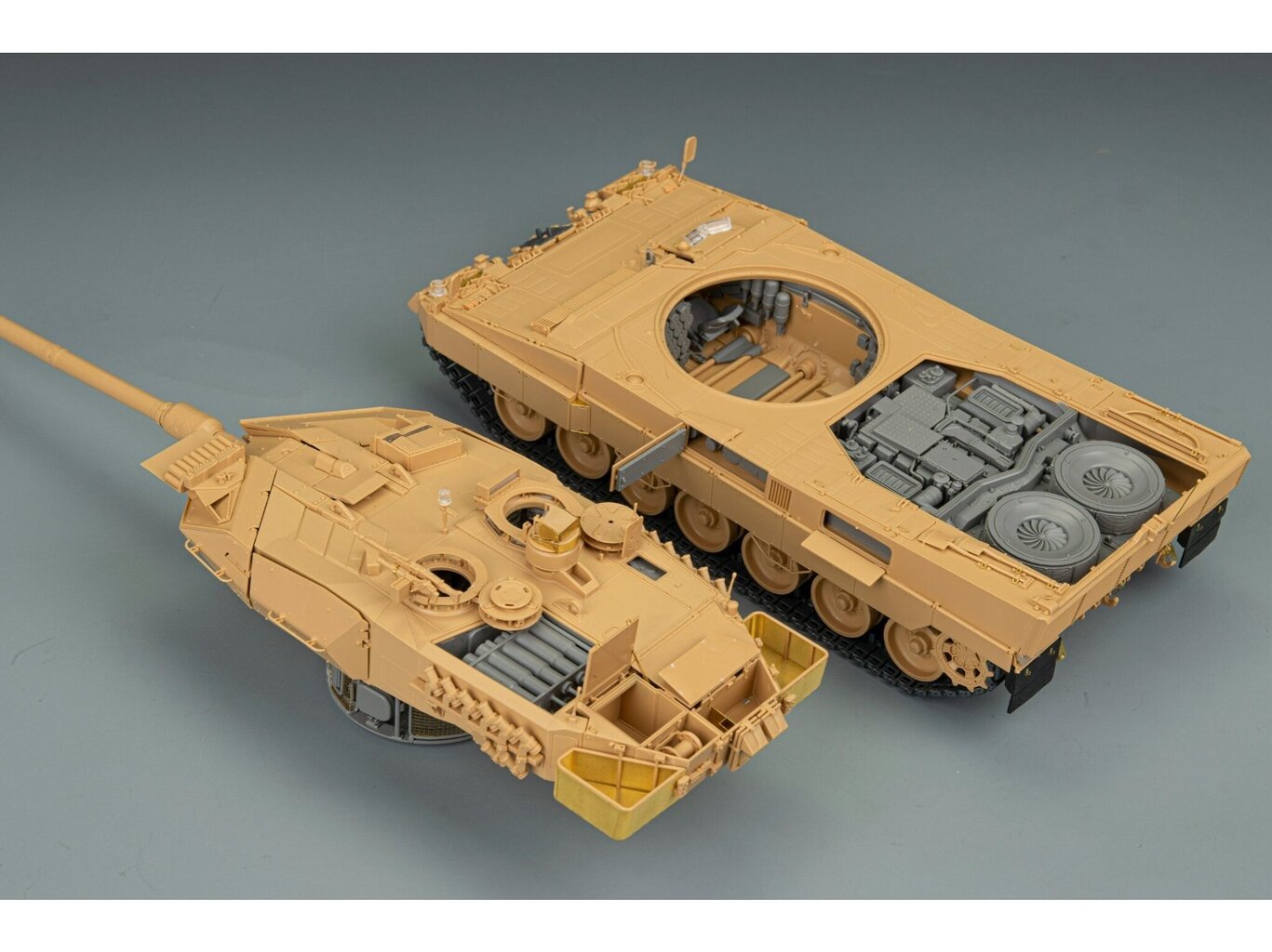 Rye Field Model - Leopard 2A6 with Full Interior, 1/35, RFM-5066 cena un informācija | Konstruktori | 220.lv