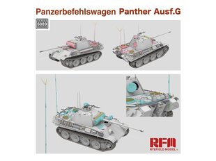 Rye Field Model - Panzerbefehlswagen Panther Ausf.G, 1/35, RFM-5089 цена и информация | Конструкторы и кубики | 220.lv