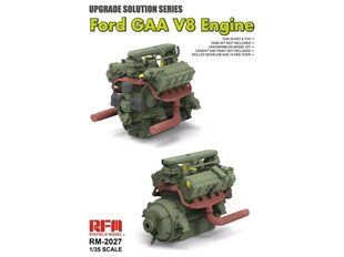 Сборная модель Rye Field Model - Ford GAA V8 Engine, 1/35, RM-2027 цена и информация | Конструкторы и кубики | 220.lv