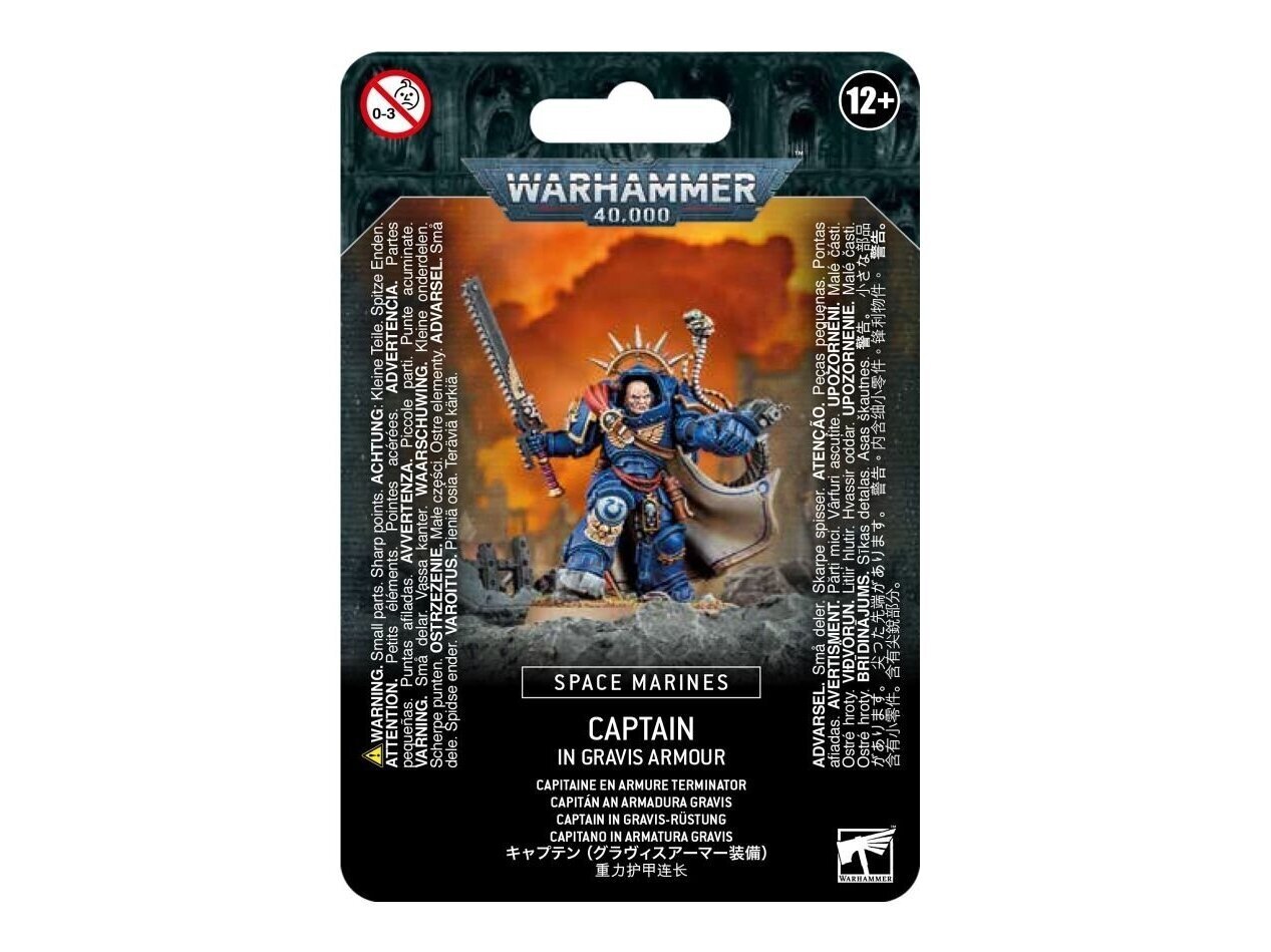 Space Marines Captain in Gravis Armour, 48-70 cena un informācija | Konstruktori | 220.lv