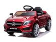 Vienvietīgs Mercedes GLA 45 12v ar mūzikas moduli, sarkans lakots cena un informācija | Bērnu elektroauto | 220.lv