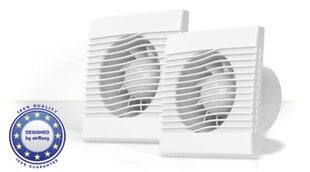 Nosūces ventilators pRim 150S cena un informācija | Ventilatori vannas istabai | 220.lv