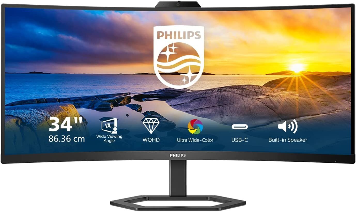 Philips 34E1C5600HE/00 цена и информация | Monitori | 220.lv