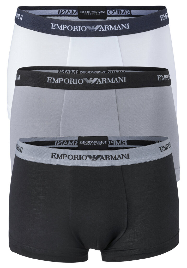 Vīriešu apakšbikses Emporio Armani, 3 gab. цена и информация | Vīriešu apakšbikses | 220.lv