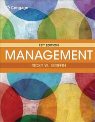 Management 13th edition cena un informācija | Ekonomikas grāmatas | 220.lv