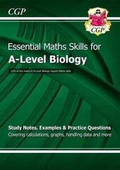 A-Level Biology: Essential Maths Skills cena un informācija | Izglītojošas grāmatas | 220.lv