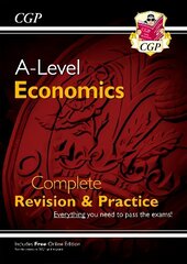 A-Level Economics: Year 1 & 2 Complete Revision & Practice (with Online   Edition) цена и информация | Книги по экономике | 220.lv